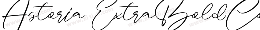 Astoria ExtraBoldCon字体转换